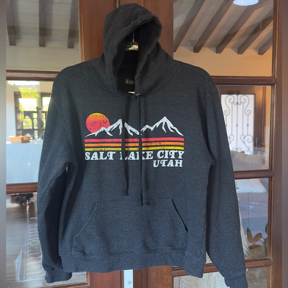 Salt Lake City Utah  Graphic Hoodie